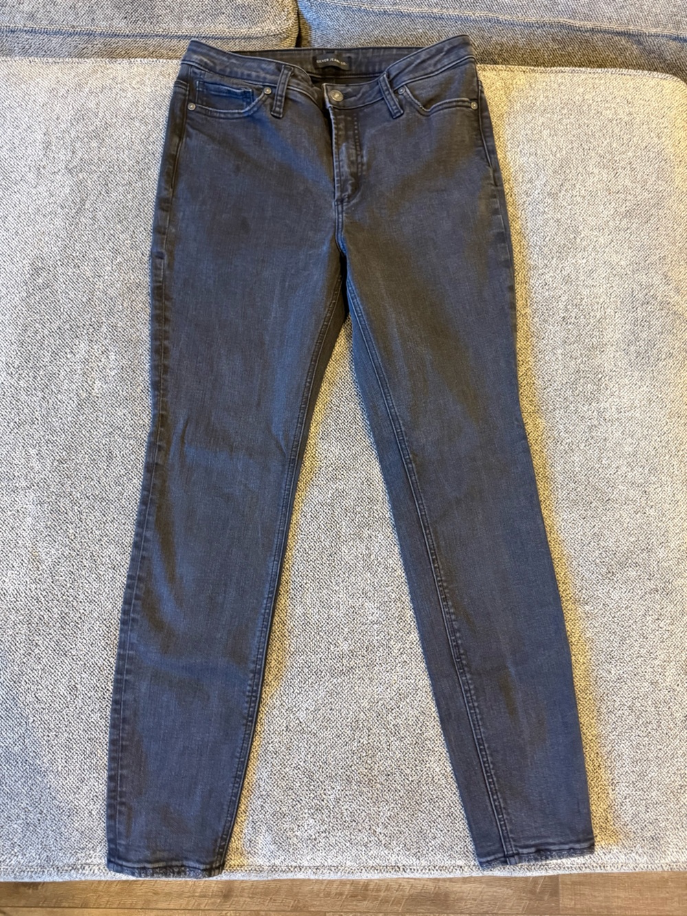 Silver Jeans Black Slim Skinny Women's Jeans